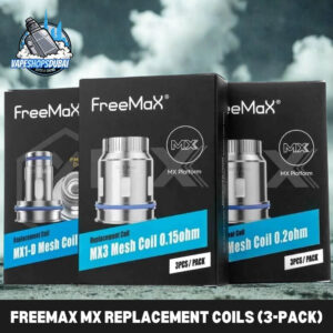 FREEMAX MX Replacement Coils (3 Pack) in Dubai, UAE FREEMAX MX Replacement Coils (3 Pack) in Dubai, UAE