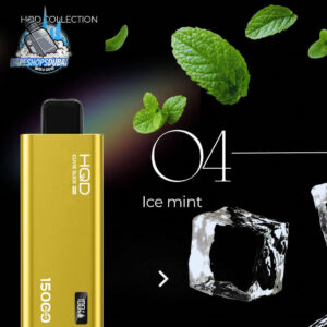 HQD Cuvie Slick Pro 15000 Puffs 20mg nicotine In the UAE ICE MINT