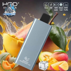 Hqd Cuvie Slick 6000 Puffs 50MG Nicotine In UAE Mango ice
