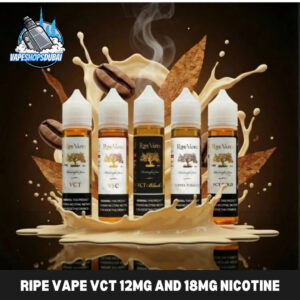 Ripe Vape Vct 12mg and 18mg Nicotine 60ml Liquid In UAE