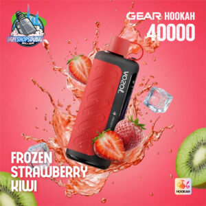 VOZOL Gear Hookah 40000 Puffs Disposable Vape 5mg in the UAE frozen strawberry kiwi
