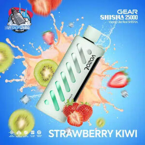 VOZOL Gear Shisha 25000 puffs Dual Mode 5MG Nicotine In UAE Strawberry Kiwi