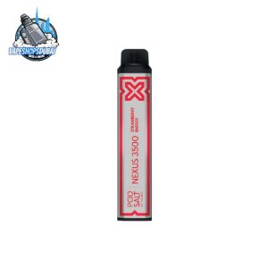 pod salt nexus 3500 puffs disposable vape in dubai strawberryenergy