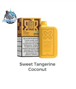 pod salt nexus 6000 puffs 20mg disposable vape in dubai uae sweet tangerine coconut