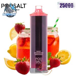 pod salt onyx cloud 25000 puffs 5mg nicotine in uae sweet strawberry lemonade