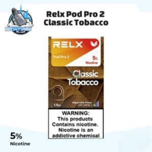 relx pod pro 2 pods 19ml in uae classic tobacco