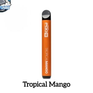 vgod pod 1k 1500 puffs 50mg nicotine disposable vape in uae tropical mango