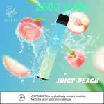 ELFBAR 2600 Puffs 20MG Nicotine Disposable Vape in Dubai Juicy Peach