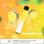 ELFBAR 2600 Puffs 20MG Nicotine Disposable Vape in Dubai Pineapple Ice