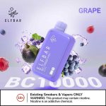 ELFBAR BC10000 Puffs 20mg Nicotine Disposable Vape in Dubai Grape