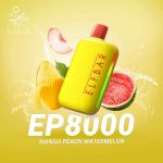 ELFBAR EP8000 Puffs 20MG & 50MG Nicotine Disposable Vape in Dubai Mango Peach Watermelon