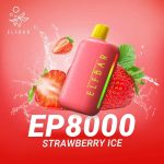 ELFBAR EP8000 Puffs 20MG & 50MG Nicotine Disposable Vape in Dubai Strawberry Ice
