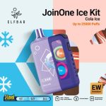 ELFBAR EW Premium 25000 Puffs 50MG Nicotine Ice Adjustable Disposable Vape Cola Ice