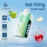 ELFBAR Ice King 30000 Puffs 50mg Nicotine Disposable Vape in Dubai Double Apple