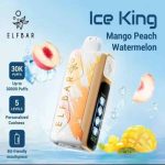 ELFBAR Ice King 30000 Puffs 50mg Nicotine Disposable Vape in Dubai Mango Peach Watermelon