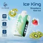 ELFBAR Ice King 30000 Puffs 50mg Nicotine Disposable Vape in Dubai Strawberry Kiwi Ice