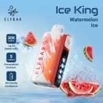 ELFBAR Ice King 30000 Puffs 50mg Nicotine Disposable Vape in Dubai Watermelon ice