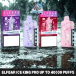 ELFBAR Ice King Pro up to 40000 Puffs 50MG Nicotine Ice Control Disposable Vape