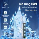 ELFBAR Ice King Pro up to 40000 Puffs 50MG Nicotine Ice Control Disposable Vape Blueberry Ice