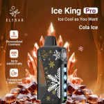 ELFBAR Ice King Pro up to 40000 Puffs 50MG Nicotine Ice Control Disposable Vape Cola Ice