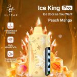 ELFBAR Ice King Pro up to 40000 Puffs 50MG Nicotine Ice Control Disposable Vape Peach Mango