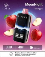 ELFBAR Moon Night 40000 Puffs 50mg Nicotine Disposable Vape Two Apple
