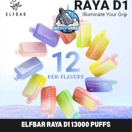 ELFBAR Raya D1 13000 Puffs 50mg Nicotine Disposable Vape
