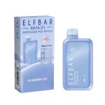 ELFBAR Raya D1 13000 Puffs 50mg Nicotine Disposable Vape Blueberry Ice