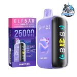 ELFBAR Raya D3 25000 Puffs 50MG Disposable Vape in Dubai Grape Ice