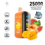 ELFBAR Raya D3 25000 Puffs 50MG Disposable Vape in Dubai Mango Peach Watermelon