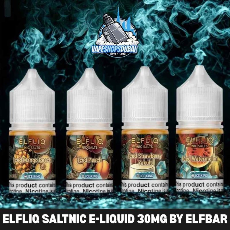 Elfliq Saltnic E-liquid 30MG By Elfbar in Dubai
