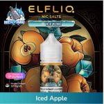 Elfliq Saltnic E-liquid 30MG By Elfbar in Dubai Iced Apple