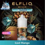 Elfliq Saltnic E-liquid 30MG By Elfbar in Dubai Iced Mango