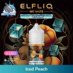Elfliq Saltnic E-liquid 30MG By Elfbar in Dubai Iced Peach