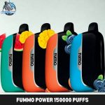 Fummo Power 15000 Puffs 20mg Nicotine Non-Rechargeable Disposable Vape in Dubai