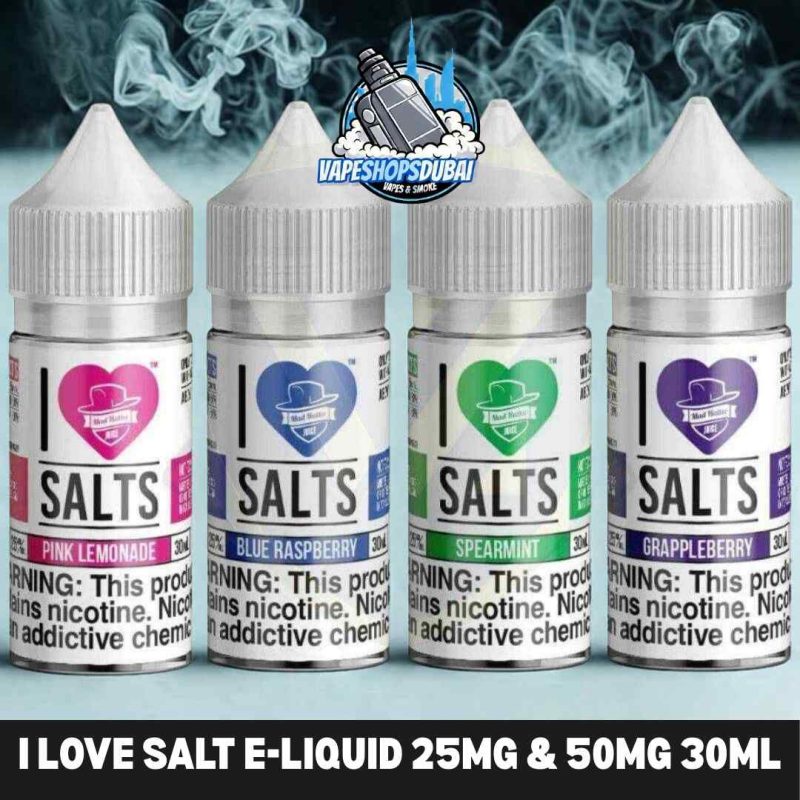 I Love Salt E-Liquid 25MG & 50MG 30ML Best Flavor in Dubai