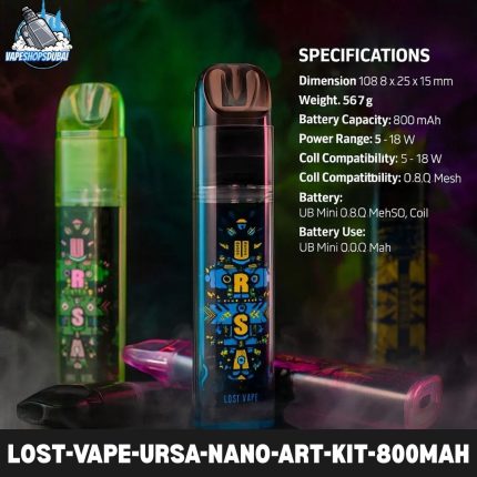 Lost-Vape-Ursa-Nano-Art-Kit-800mAh-In-Dubai