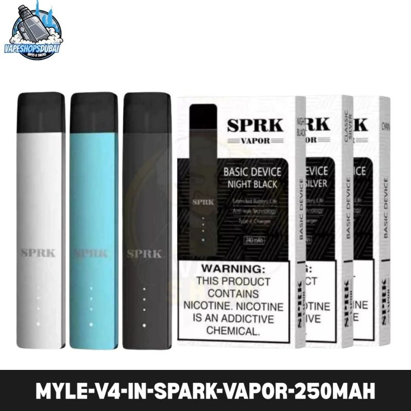 MYLE-V4-in-SPARK-VAPOR-250mAh