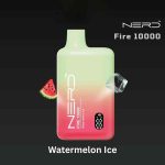 NERD Fire 10000 Puffs 20MG Nicotine Disposable Vape in Dubai Watermelon Ice