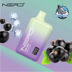 NERD Fire 8000 Puffs 20MG Nicotine Disposable Vape in Dubai Blackcurrant Ice