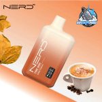 NERD Fire 8000 Puffs 20MG Nicotine Disposable Vape in Dubai Coffee Tobacco