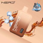 NERD Fire 8000 Puffs 20MG Nicotine Disposable Vape in Dubai Cola Ice