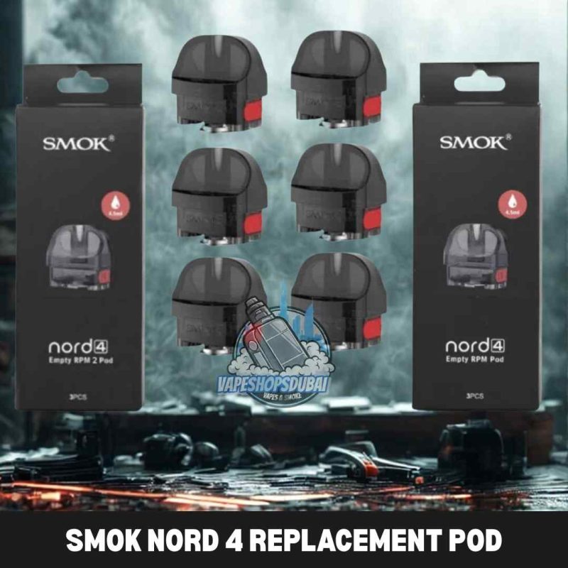 SMOK Nord 4 Replacement Pod 3 Pack in Dubai