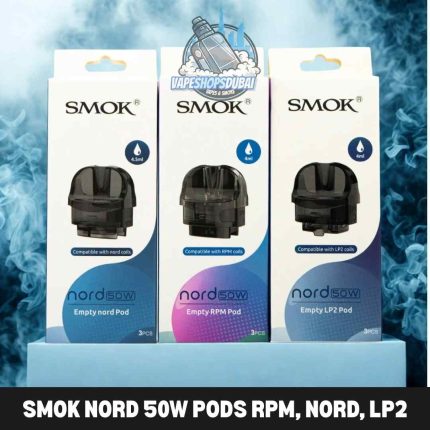 SMOK Nord 50W Pods RPM, NORD, LP2 Replacement Pod Cartridge in Dubai