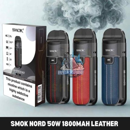 SMOK Nord 50w 1800mAh Leather Series Pod System in Dubai