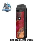 SMOK Nord 50w 1800mah Pod System in Dubai Red Stabilizing Wood