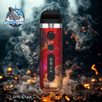 SMOK Novo 5 Pod System Price in Dubai Red Stabilizing Wood