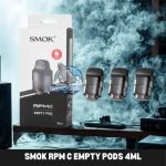 SMOK RPM C Empty Pods 4ml Replacement Pod Cartridge in Dubai