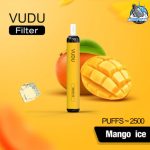 VUDU Filter 2500 Puffs Disposable - Mango ice