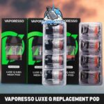 VAPORESSO Luxe Q Replacement Pod Cartridge 2ml & 3ml (Pack of 4 PCS) in Dubai